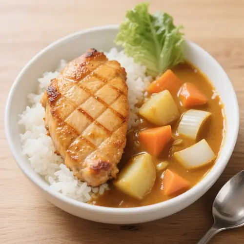 咖喱雞扒飯